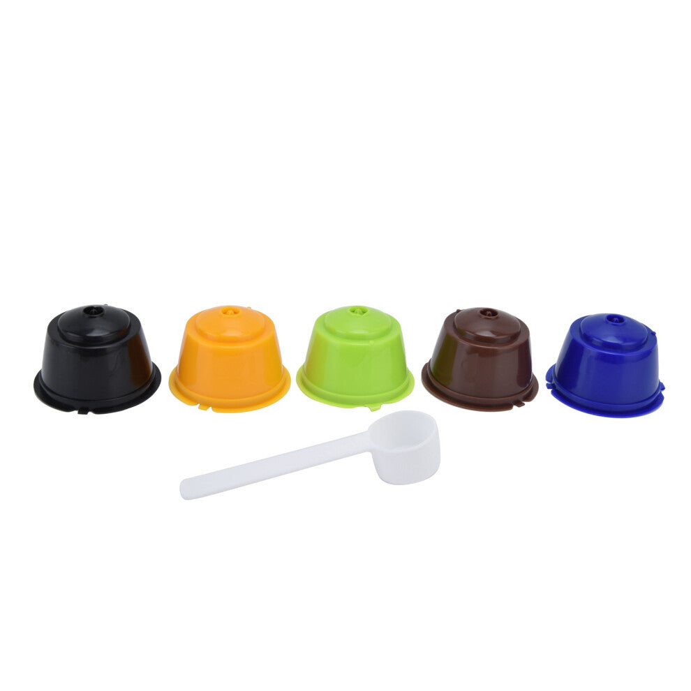 5Pcs Reusable Coffee Pod 50ml Refillable Coffee