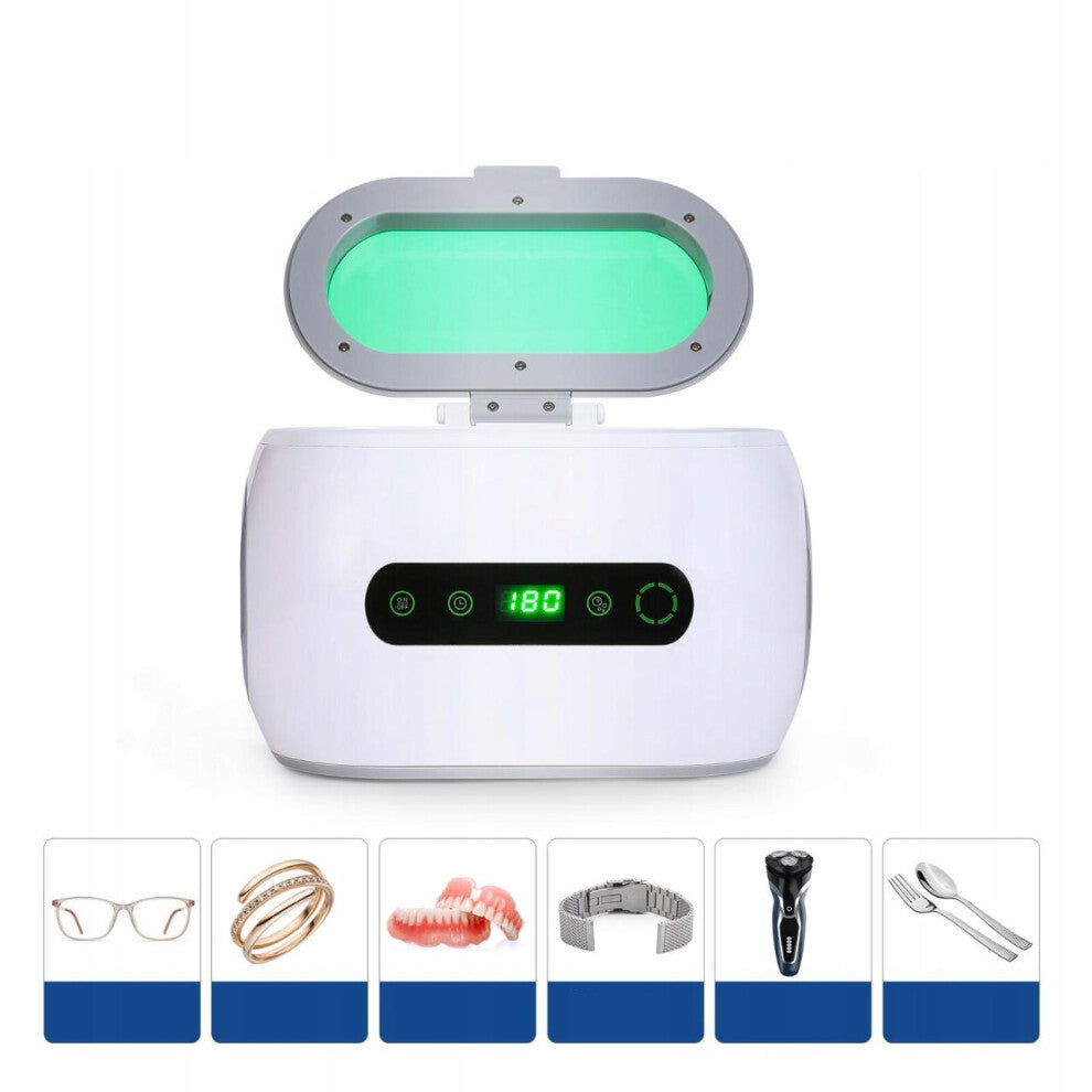 Ultrasonic Washer for Jewelry Glasses Cosmetic Sterilizer 42KHz