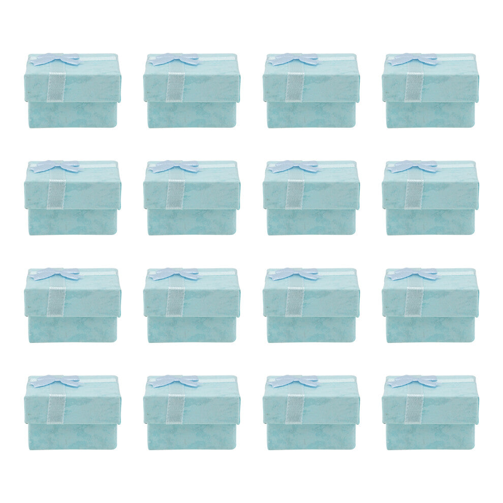 24pcs Jewelery Organizers Storage Gift Boxes For Earring Bracelet Necklace(Blue)
