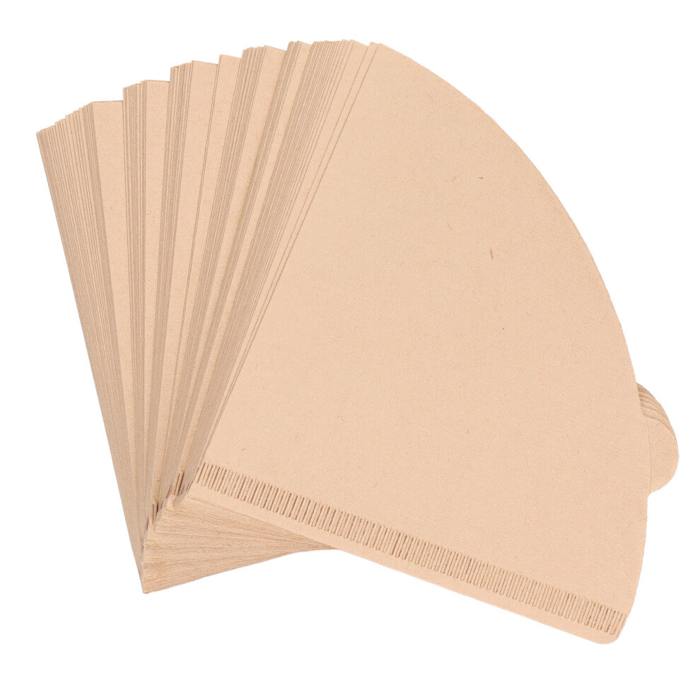 100PCS Coffee Filter Paper Cone Shaped Disposable