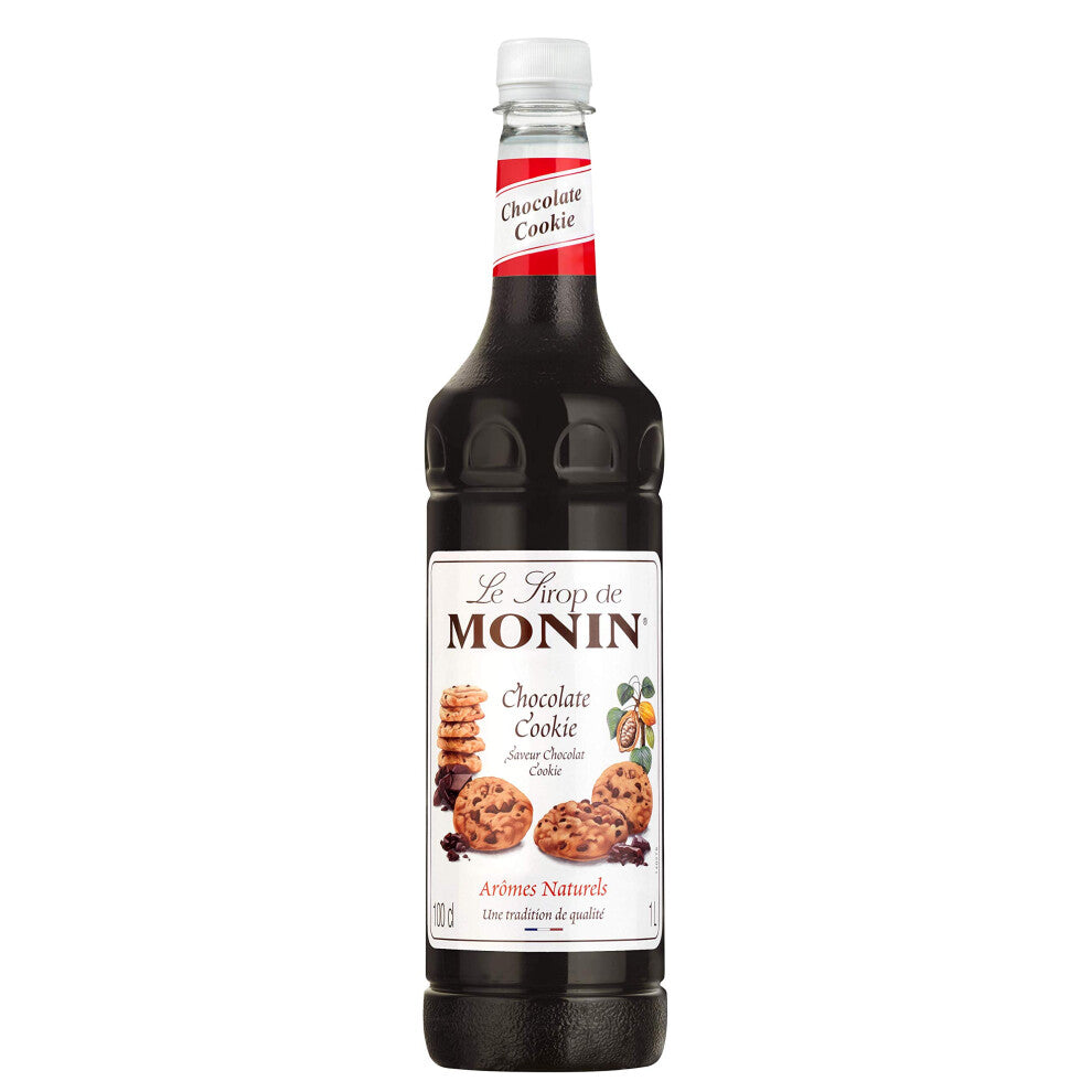 MONIN Premium Chocolate Cookie 1L Syrup For Coffee, Cocktail & Dessert
