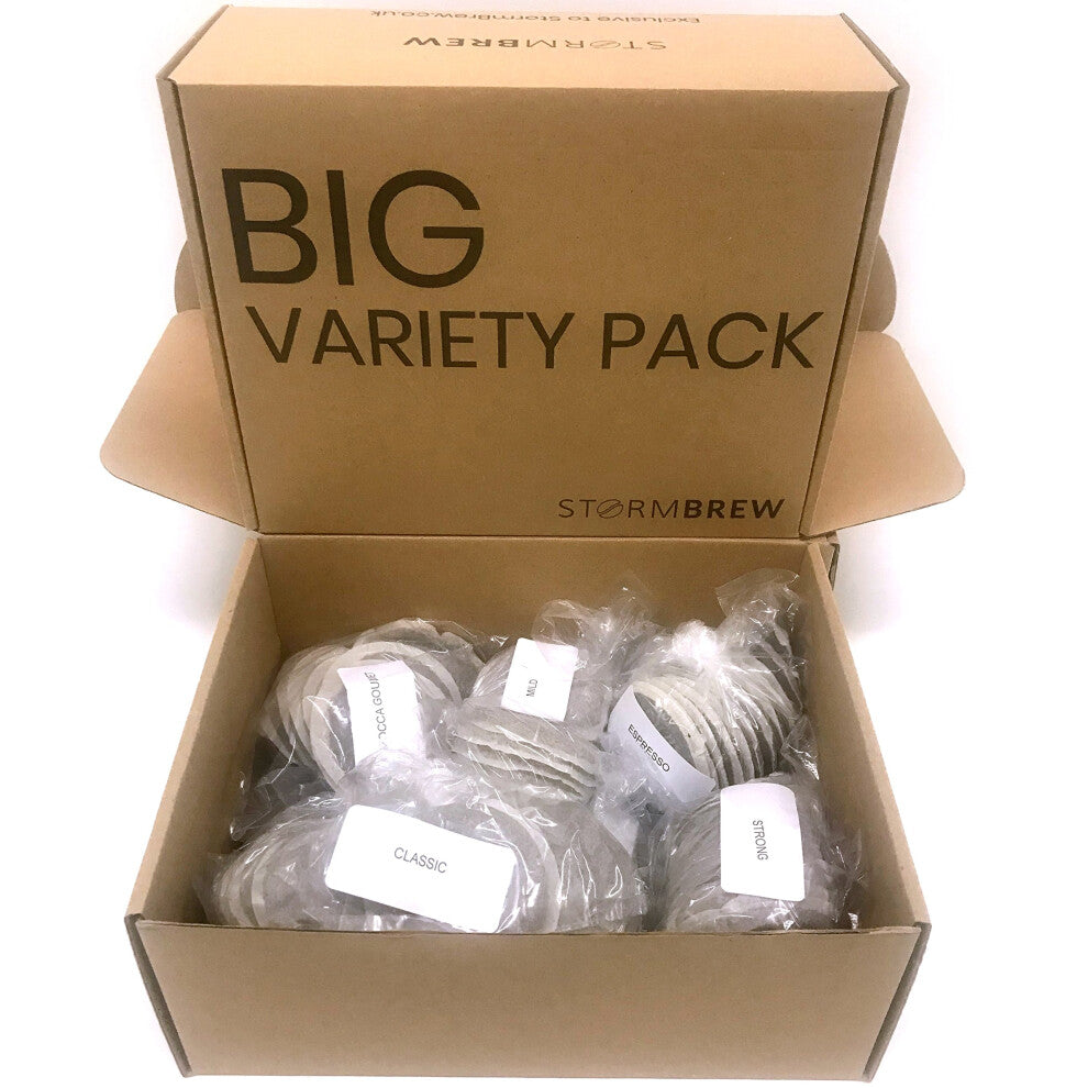 SENSEO COFFEE PADS PODS VARIETY PACK: 12x EACH OF 7 BLENDS (84 TOTAL)