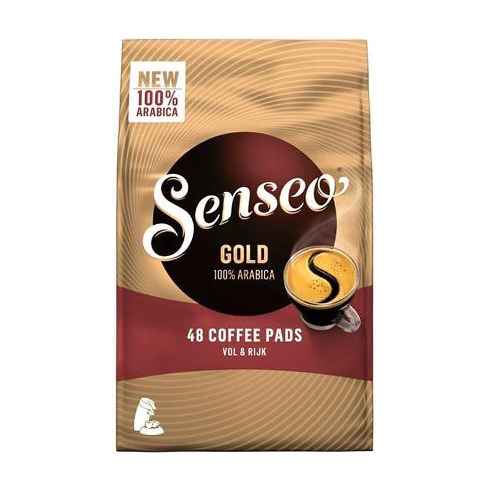 Senseo Gold 100% Arabica Coffee Pods x48 (Pack of 1)