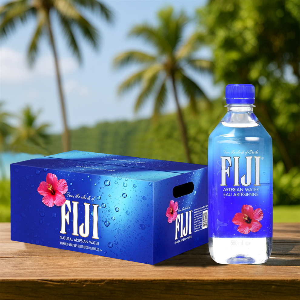 Fiji Natural Artesian Water – 500ml Bottles (Pack of 24) | Premium Still Water | BPA-Free Bottles | Refreshing Hydration | Suitable for All Diets