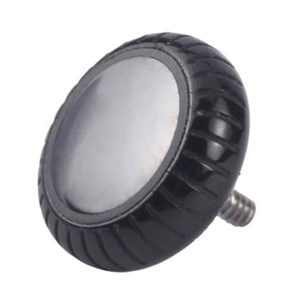 (Black) For Apple Watch Series 10 46mm-42mm OEM Watch Crown Nut Spare Part Smartwatch Replacement Accessories (Without Logo)