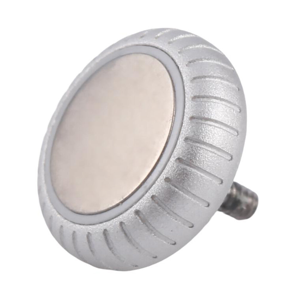 (Silver) For Apple Watch Series 10 46mm-42mm OEM Watch Crown Nut Spare Part Smartwatch Replacement Accessories (Without Logo)