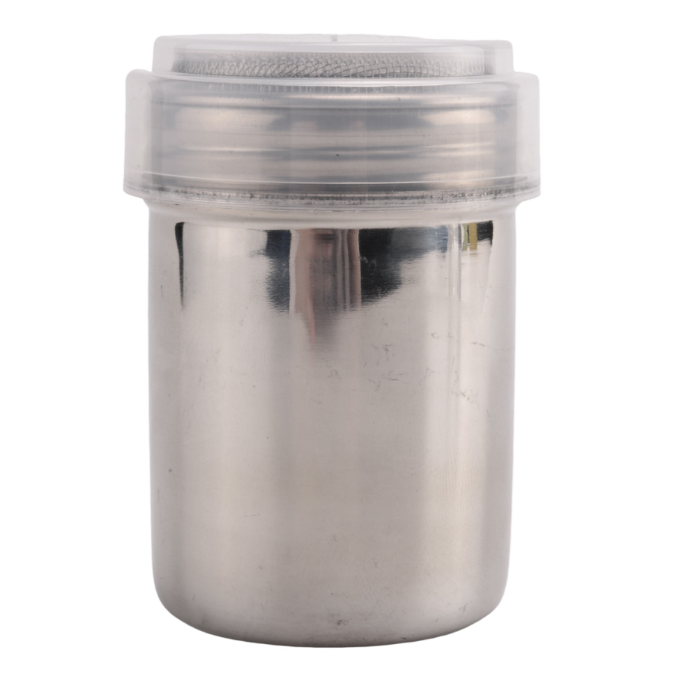 Silver stainless steel mesh tube type dusters dusting salt shaker spice jar