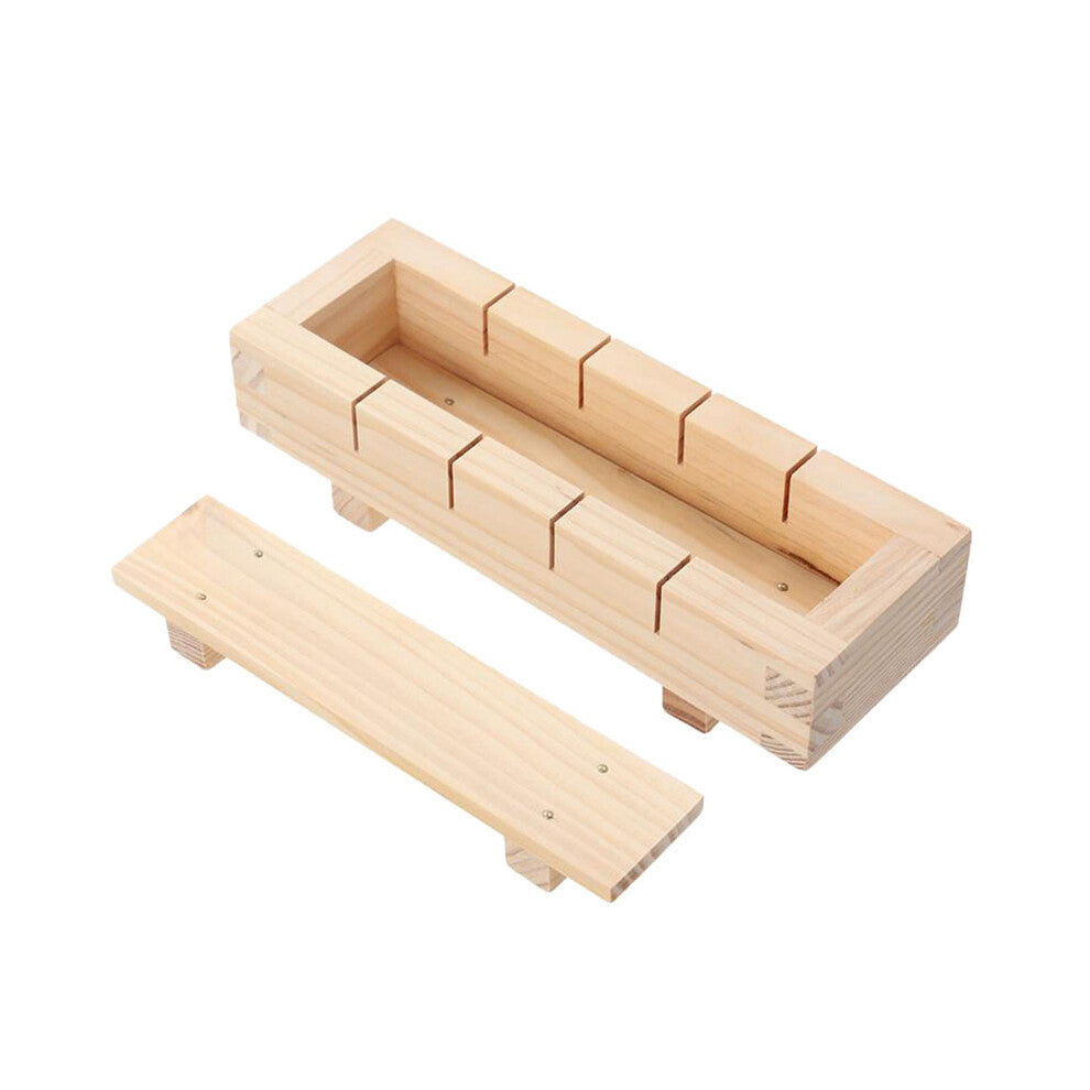 Wooden Sushi Maker Rice Mold Making Kit Set for Kitchen Accessories Cooking Tool