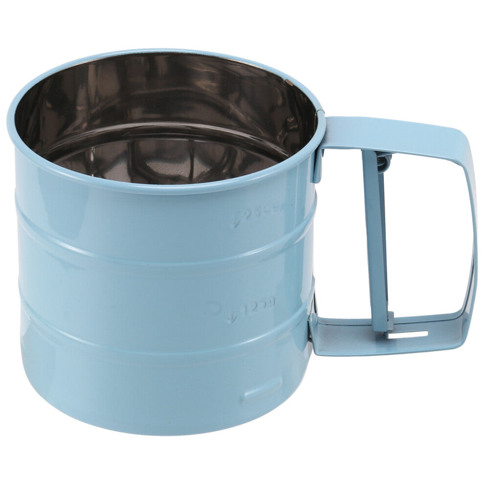 Flour Sifter for Baking,with 24 Fine Mesh Stainless Steel Screen Baking Tool Sugar, and Coffee Powder