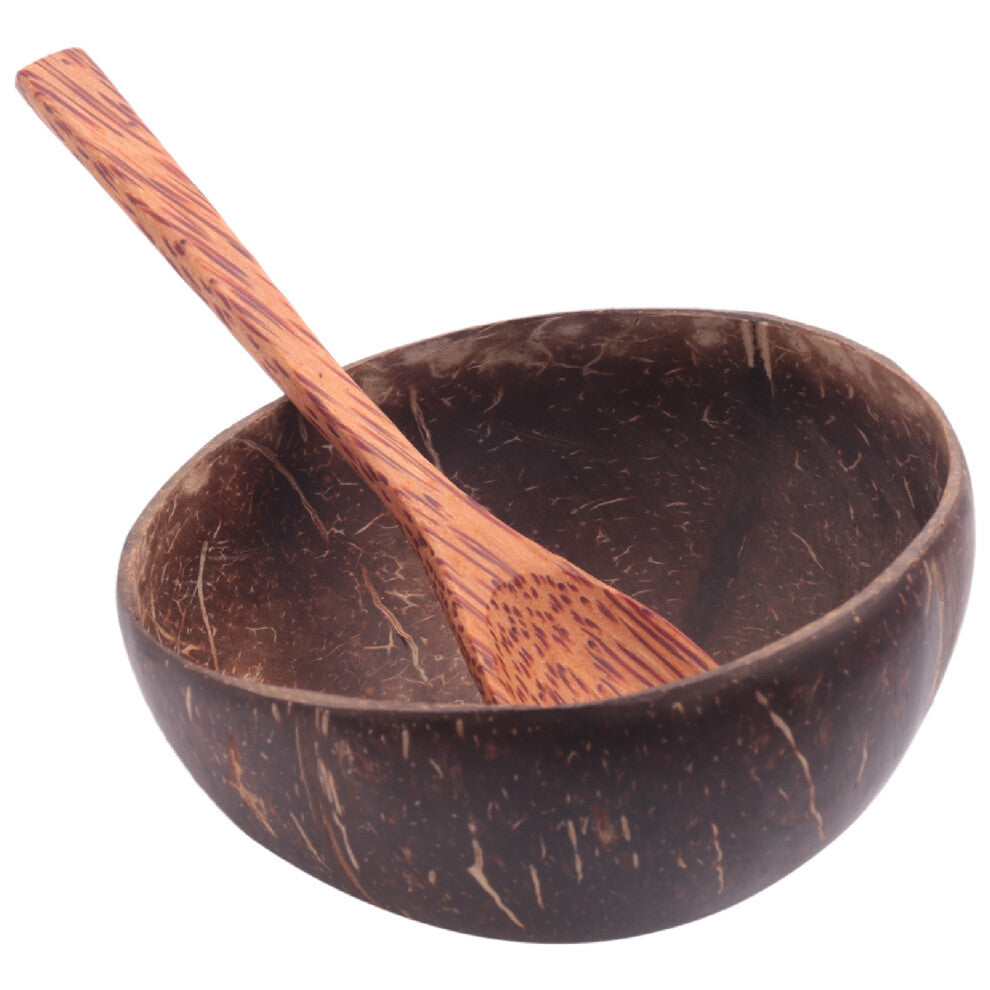 and Spoon Set,Salad Smoothie Mixing Dessert Fruit Ice Cream Snack Bowl for Kitchen,Dining 4 Set