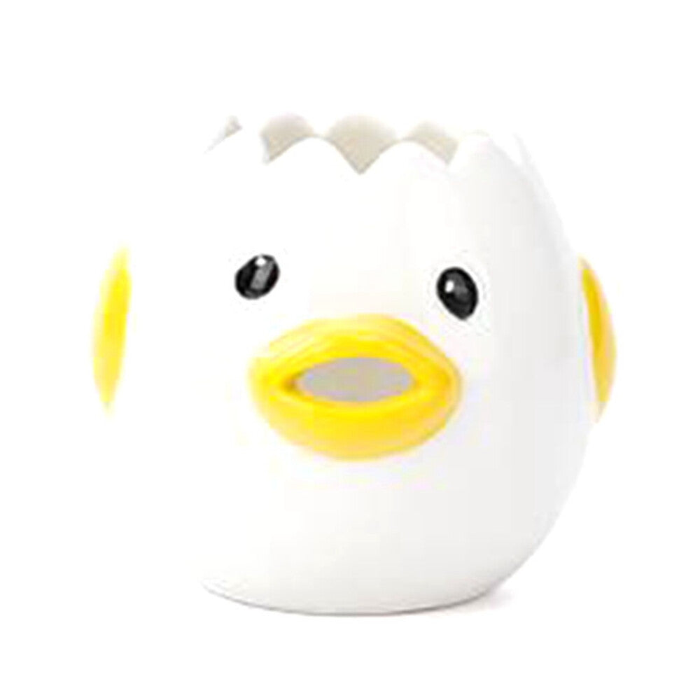 Ceramic Egg Divider White Yolk Separator Liquid Filter Baking Utensils Holder Kitchen Supply Yellow