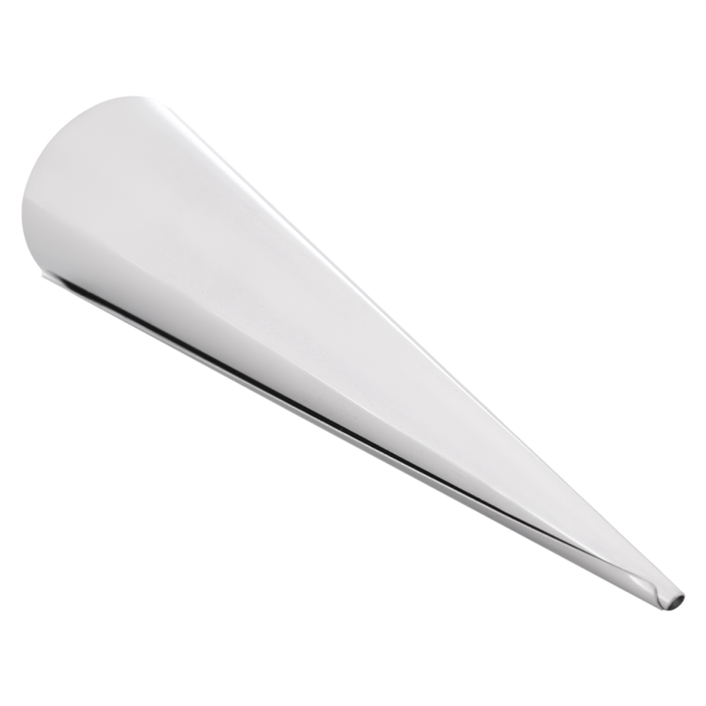 24PCS Stainless Steel Pastry Cream Horn Molds Conical Tube Cone Roll Mould Kitchen Baking Coil Tool