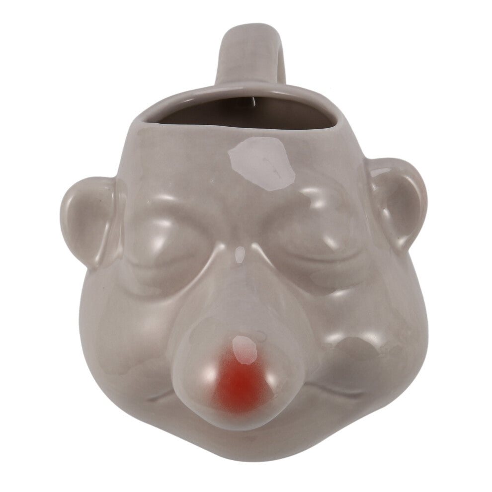 Cermic Big Nose Egg Divider Cartoon Yolk Separators Handle Filter Baking Tool Holder for Kitchen