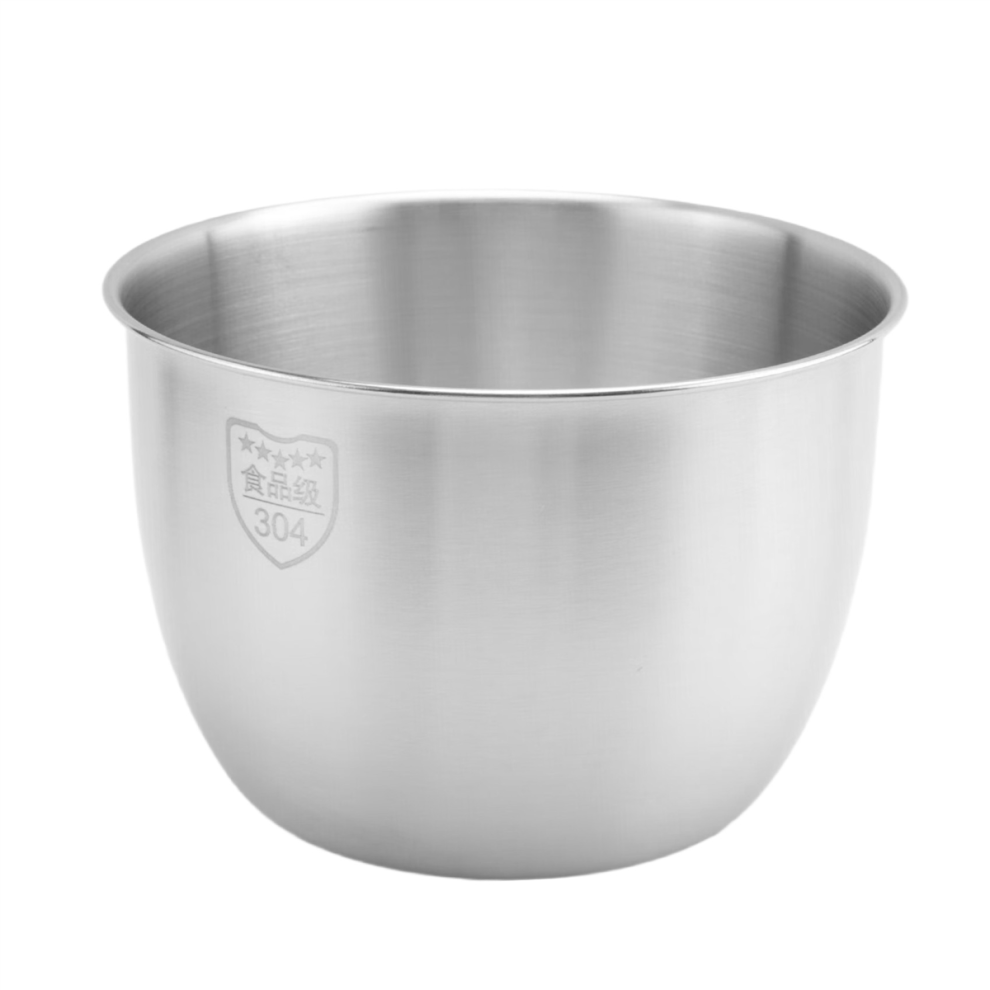 Kitchen Stainless Steel 304 Mixing Bowl Deep Design Cooking Baking Cake Bread Salad Mixer Bowl, 2800ML