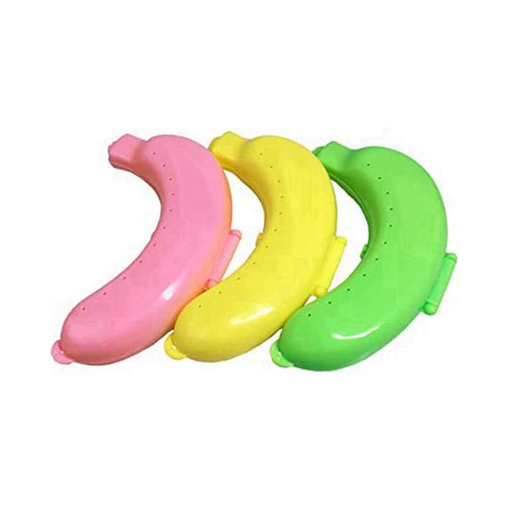 Banana Case, Cute Protector Storage Box, Portable Holder for Lunch Boxes, -Free Fruit Container