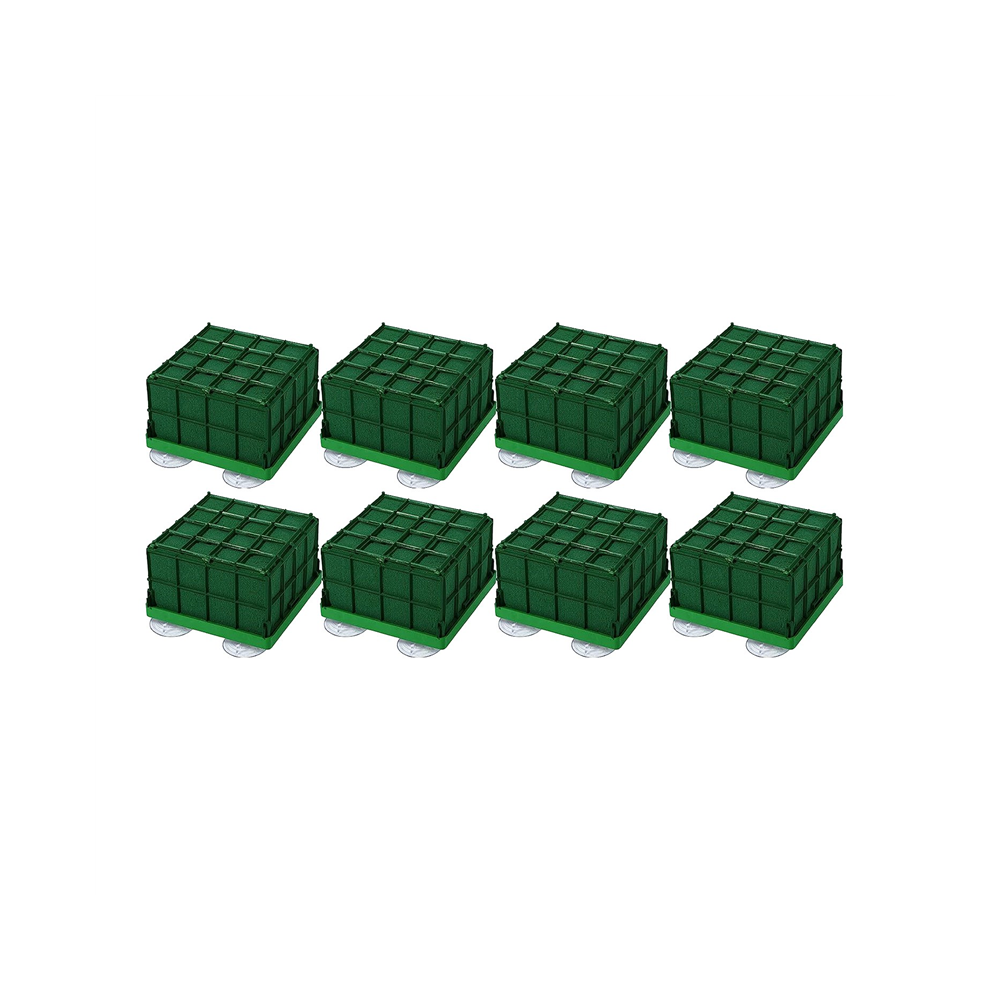 8 Pieces Cage Floral Foam for Flowers Square Flower Holder with