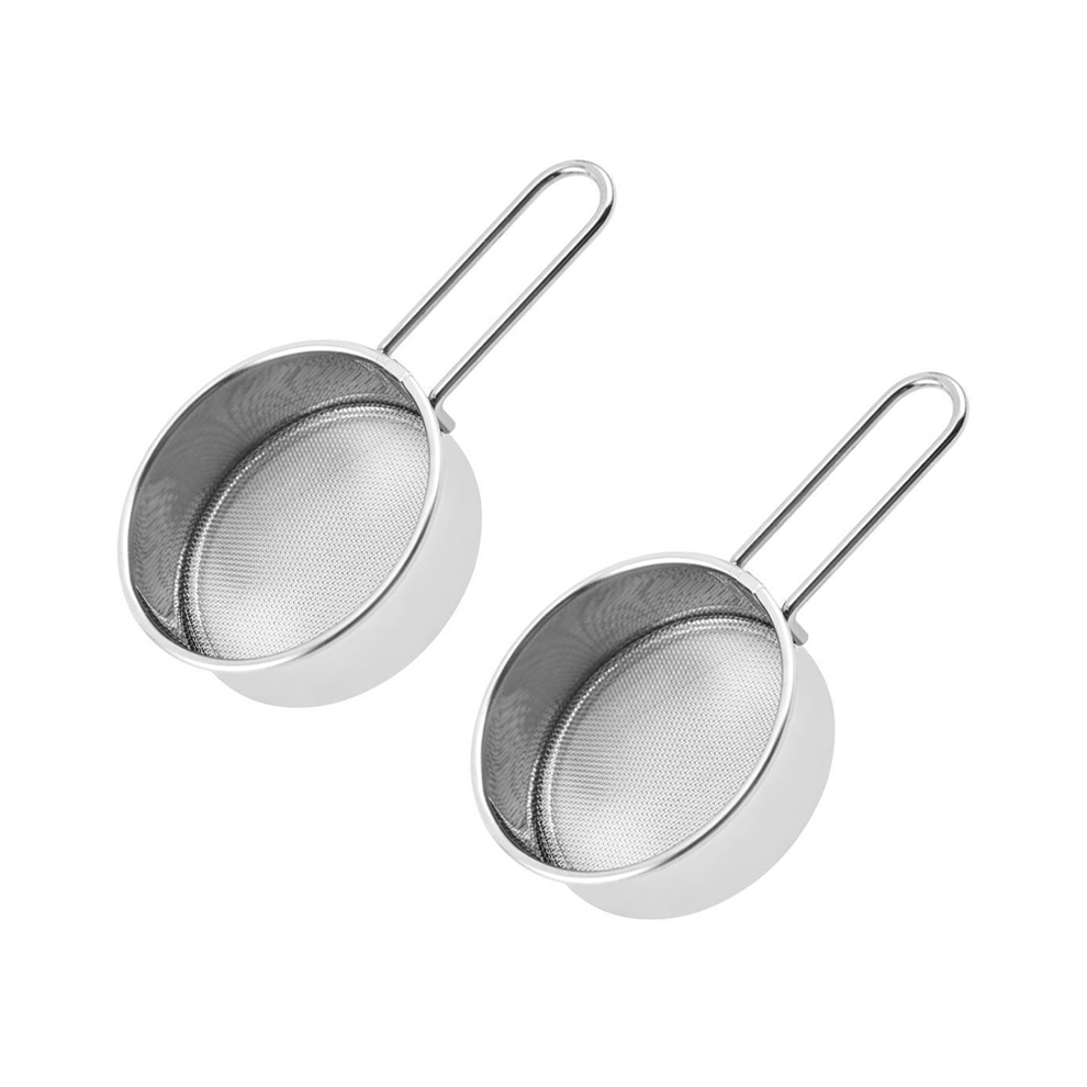 Stainless Steel Flour Sieve Handheld Small Household Kitchen Mesh for Sugar Powder and Spices