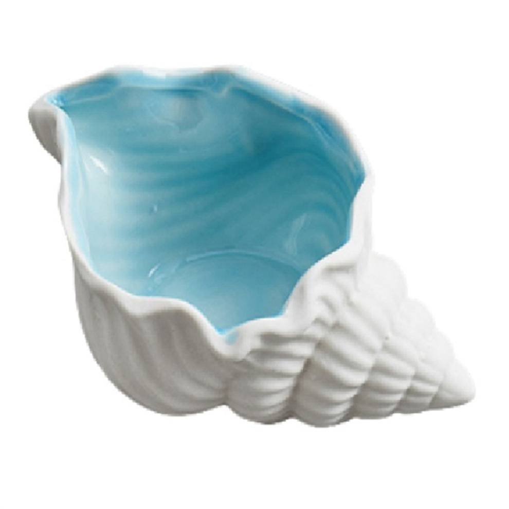 Ceramic Jewelry Storage Tray Desktop Ornaments Earrings Rings Bracelets Display Plate 12.5x7x6cm