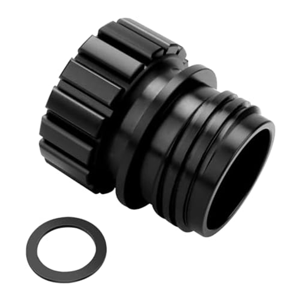 Quick Connect Soda Bottle Adapter, Maker Attachment Refill Cap for Connecting Glass Bottles to Machines