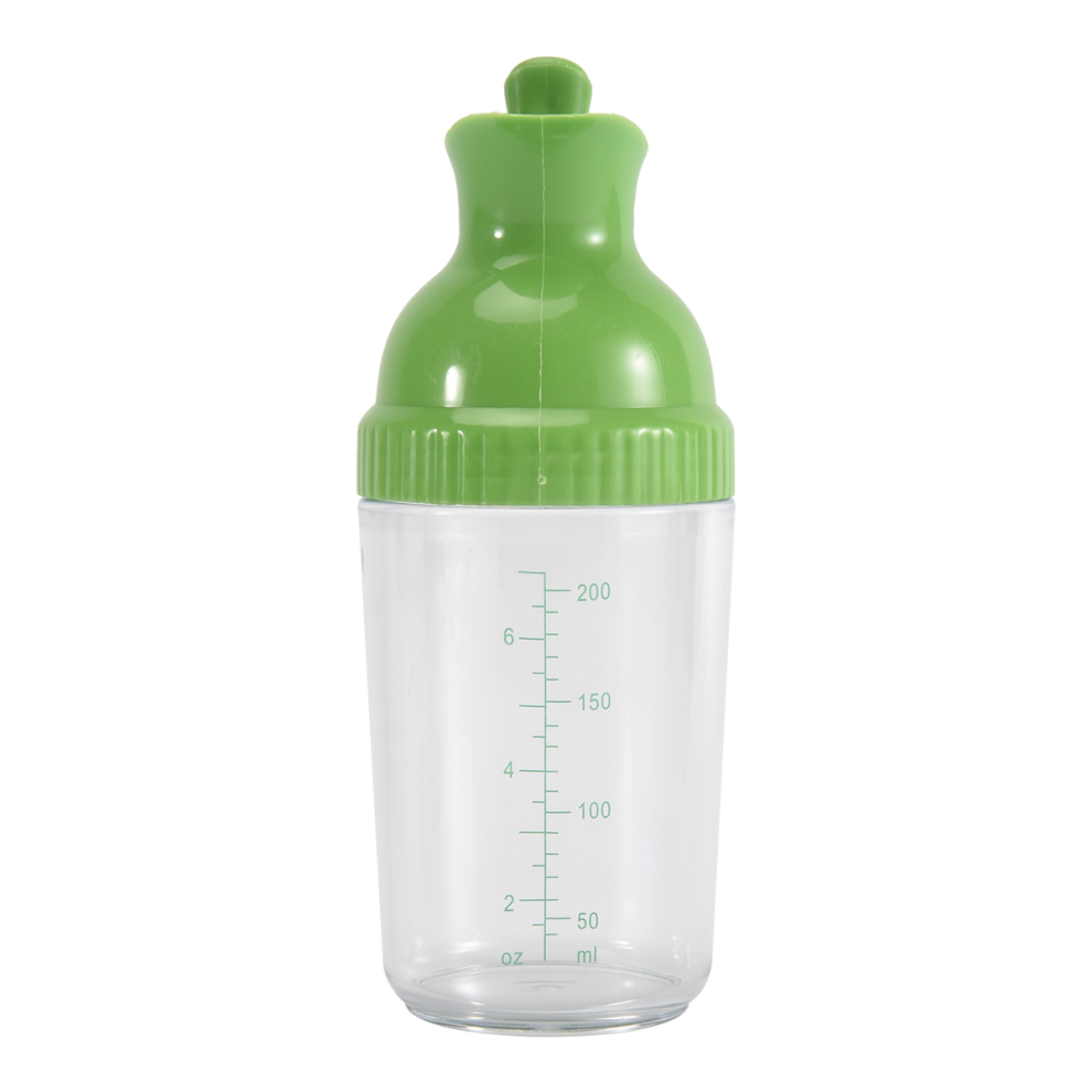 Easy Grips Salad Dressing Shaker Dispenser Leakproof Container Bottle Universal Sauces Mixer with Scales Kitchen GadgetB