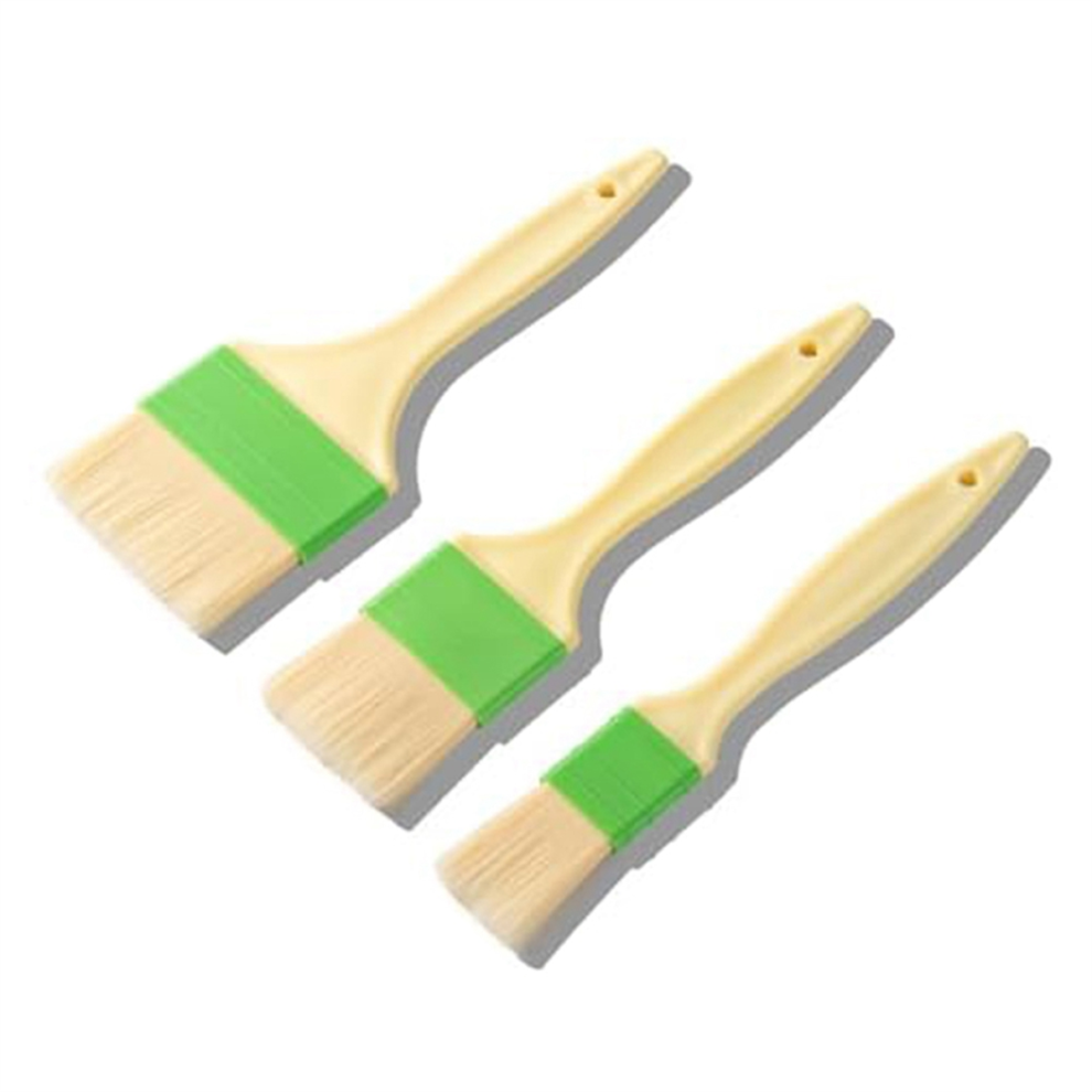 3Pcs Basting Pastry Brush, Cooking Brush Set,Grill Food for Baking, Perfect Marinade, Sauce, BBQ Brushe