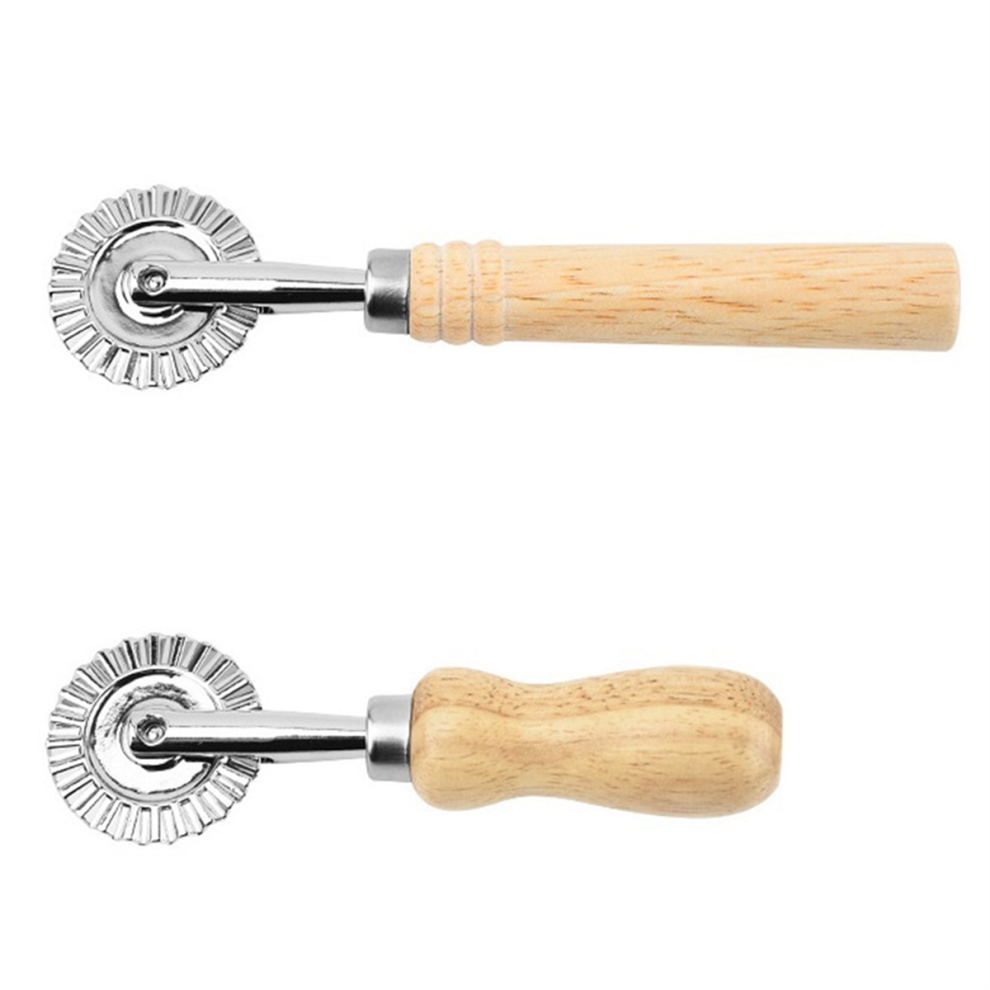 Pastry Cutter Wheel, Professional Pasta Maker Wheel with Roller, Noodle Ravioli Pizza Making for Kitchen