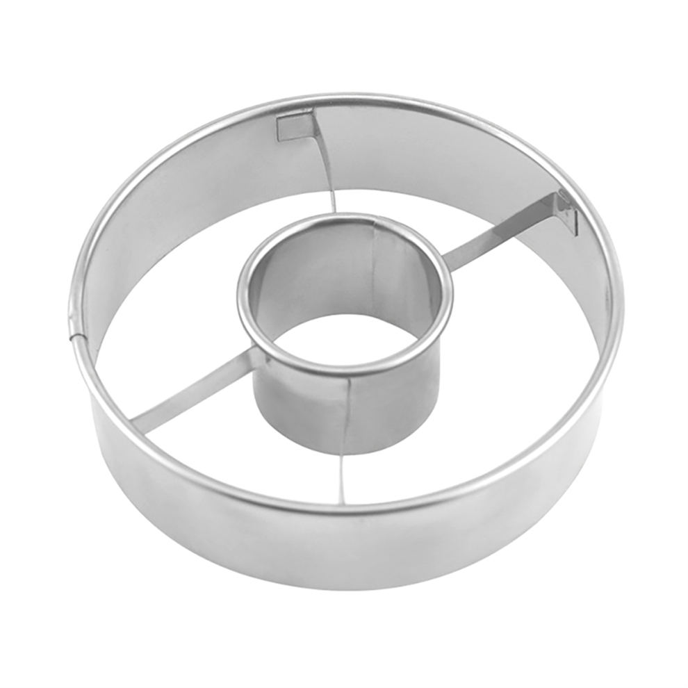 DIY Stainless Steel Donut Mold Cake Decorating Baking Tool Desserts Bread Cutter Maker Kitchen Home Supplies