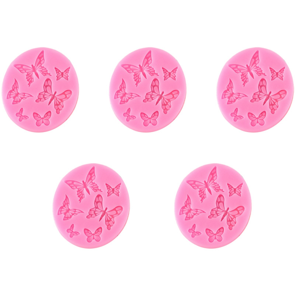 A Silicone Mold Cake Decorating Tools Butterfly Fondant DIY Handmade Chocolate Bakeware Dessert Decor Cookie