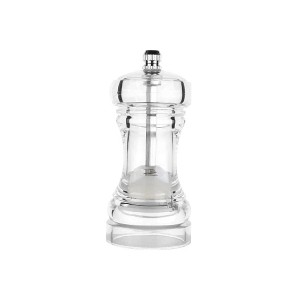 Pepper Grinder-Acrylic Salt and Shakers Adjustable Coarseness By Ceramic Rotor Kitchen Accessories S