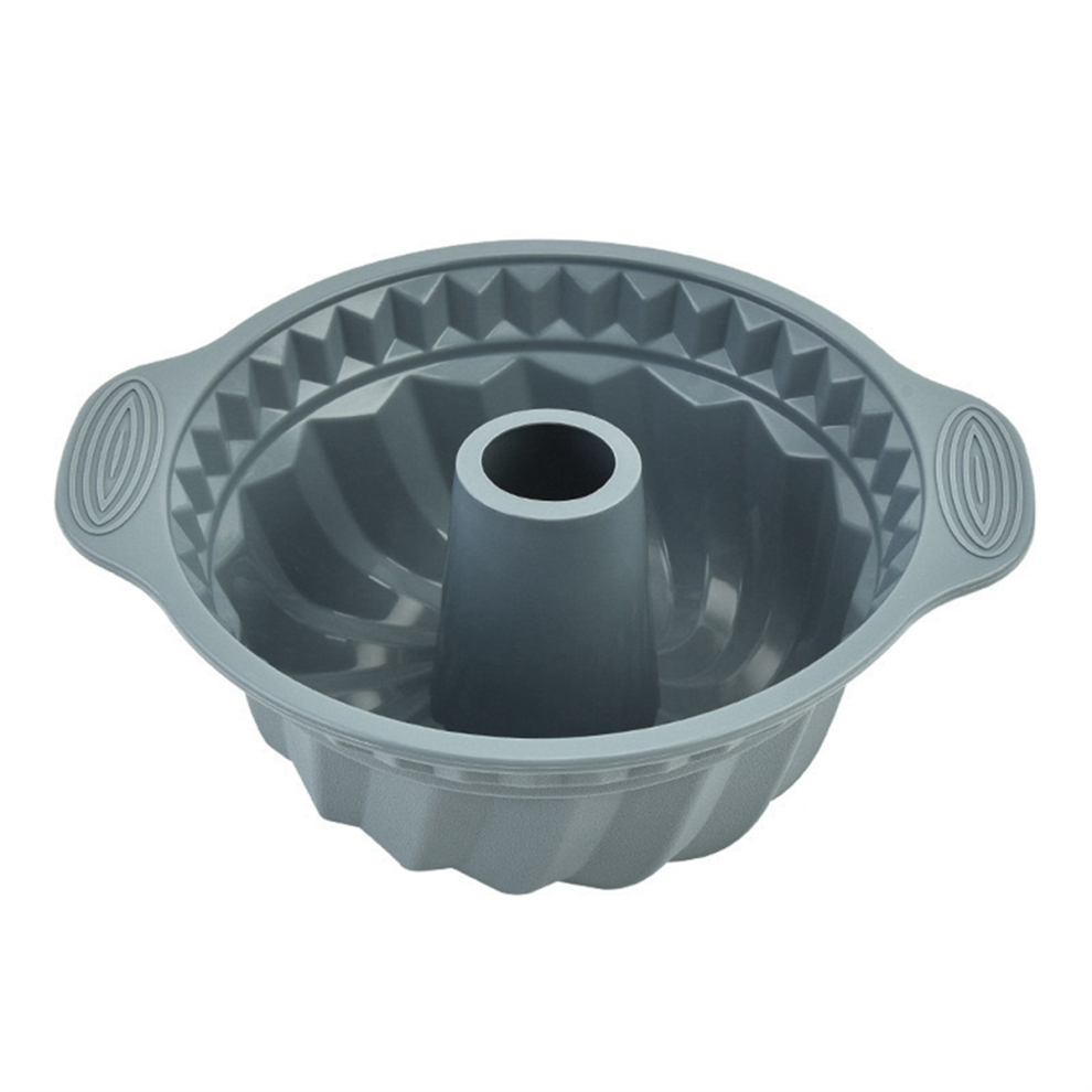 Silicone Mould for Pastry Cake Bakeware Dessert Tools Muffin Bread Baking Accessories Nordic Gray