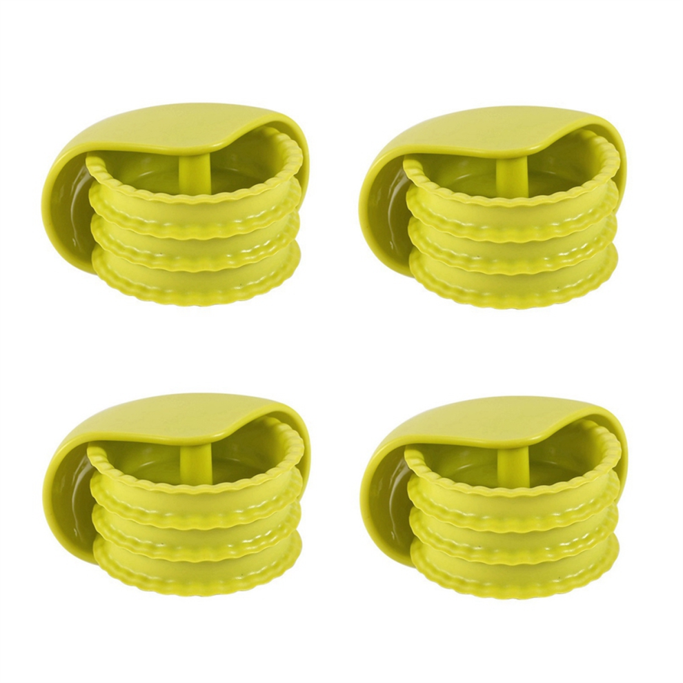 Kitchen Pastry Cutter Round Twist Pizza Crimping Wheel Dough Cookie