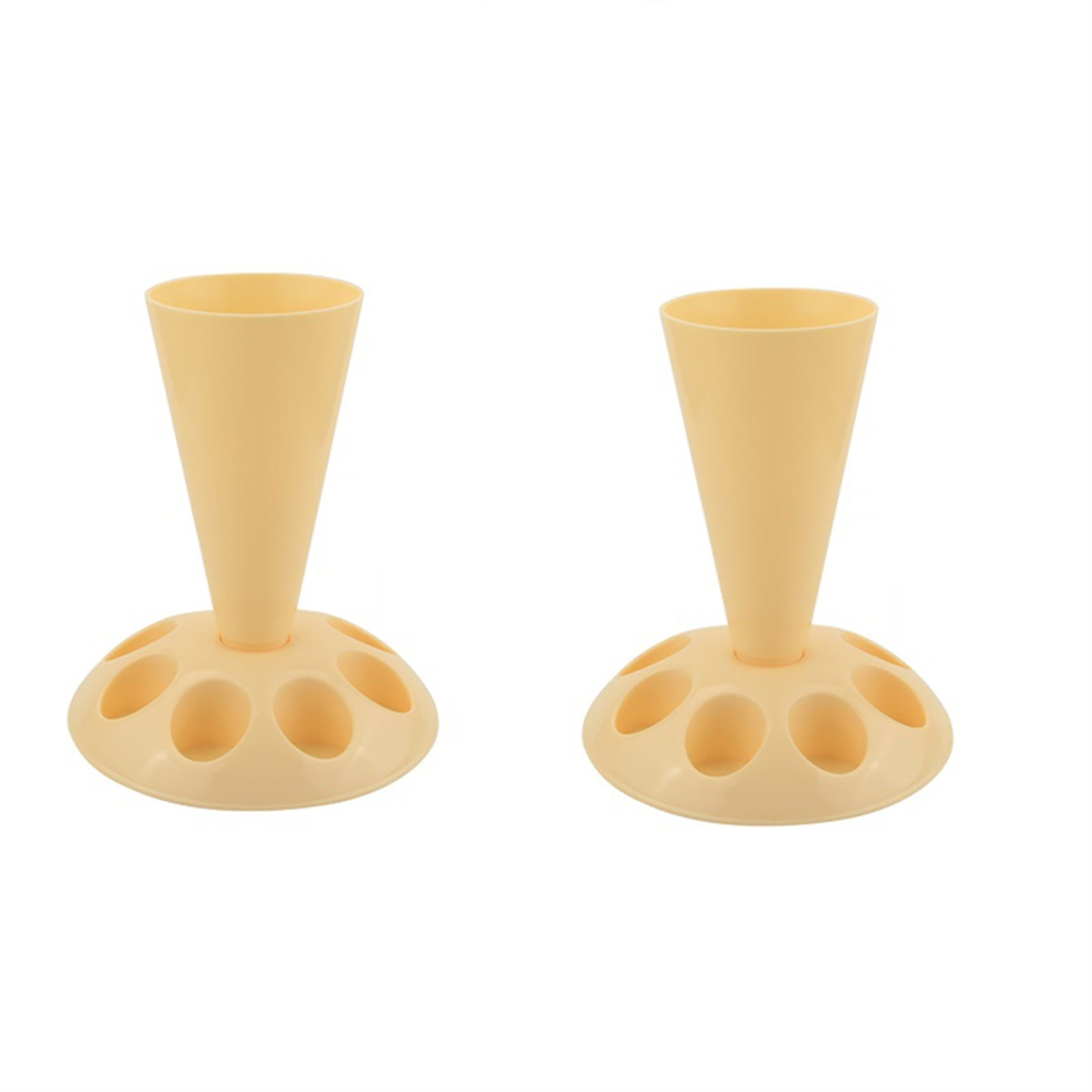 Mounting Bag Placing Rack Suitable for Filling Paper Bags. Decorative Bracket Baking Auxiliary Tool Yellow