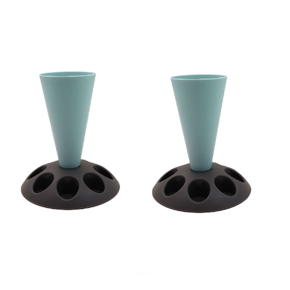 Mounting Bag Placing Rack Suitable for Filling Paper Bags. Decorative Bracket Baking Auxiliary Tool Blue