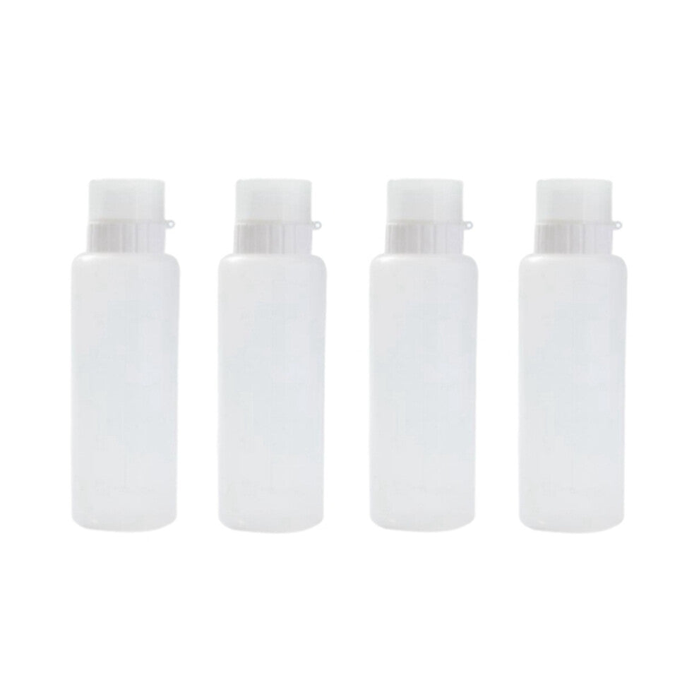 5 Holes Condiment Squeeze Bottle Kitchen Ketchup Mustard Mayonnaise Honey Dispenser Sauce Storage Container A