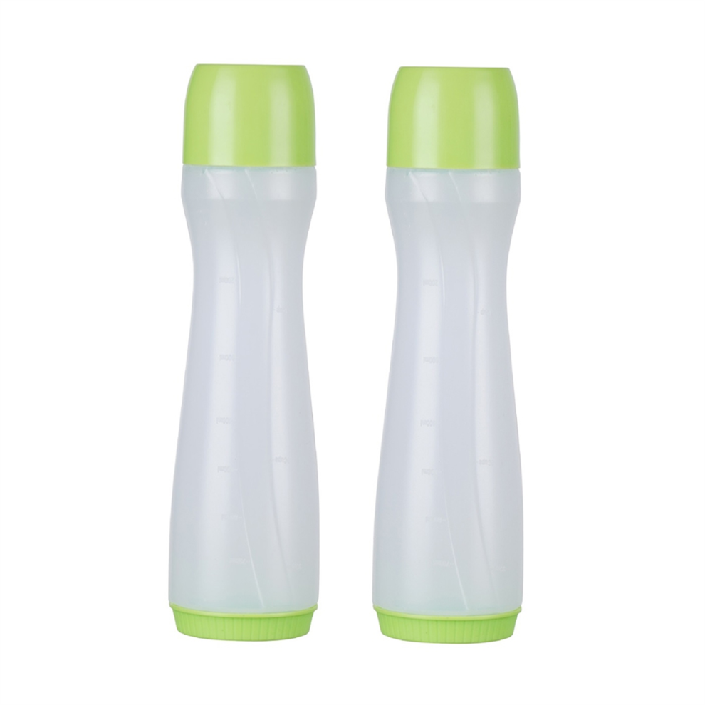 Pancake Distributor Manual Swinging Batter Mixing Bottle Cake Dispensing Green