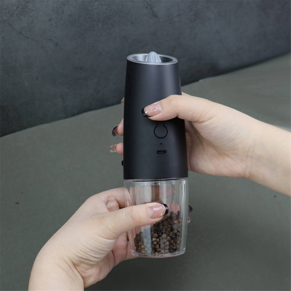 Salt and Pepper Grinder USB Charging Electric Spice Shakers Tool Kitchen