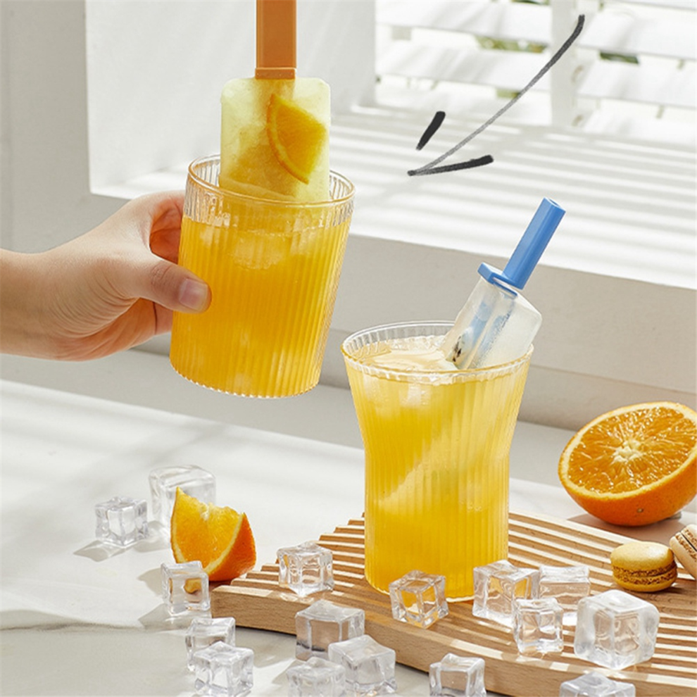 Ice Cream Mold with Cover Lovely Homemade Popsicle Tray DIY Creams Ice-Lolly Maker Tools Summer Kitchen