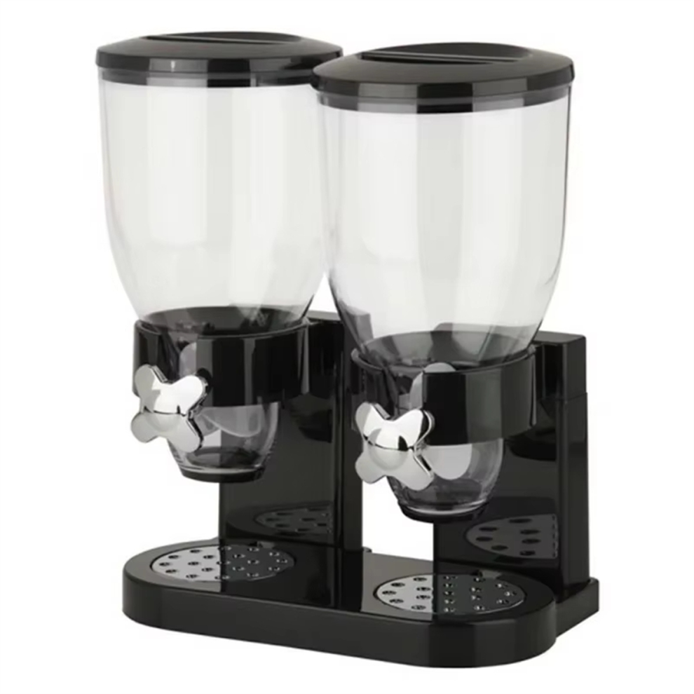 Multifunctional Cereal Dispenser,Dual Control Storage Container for Kitchen Organization Household Food Bottles