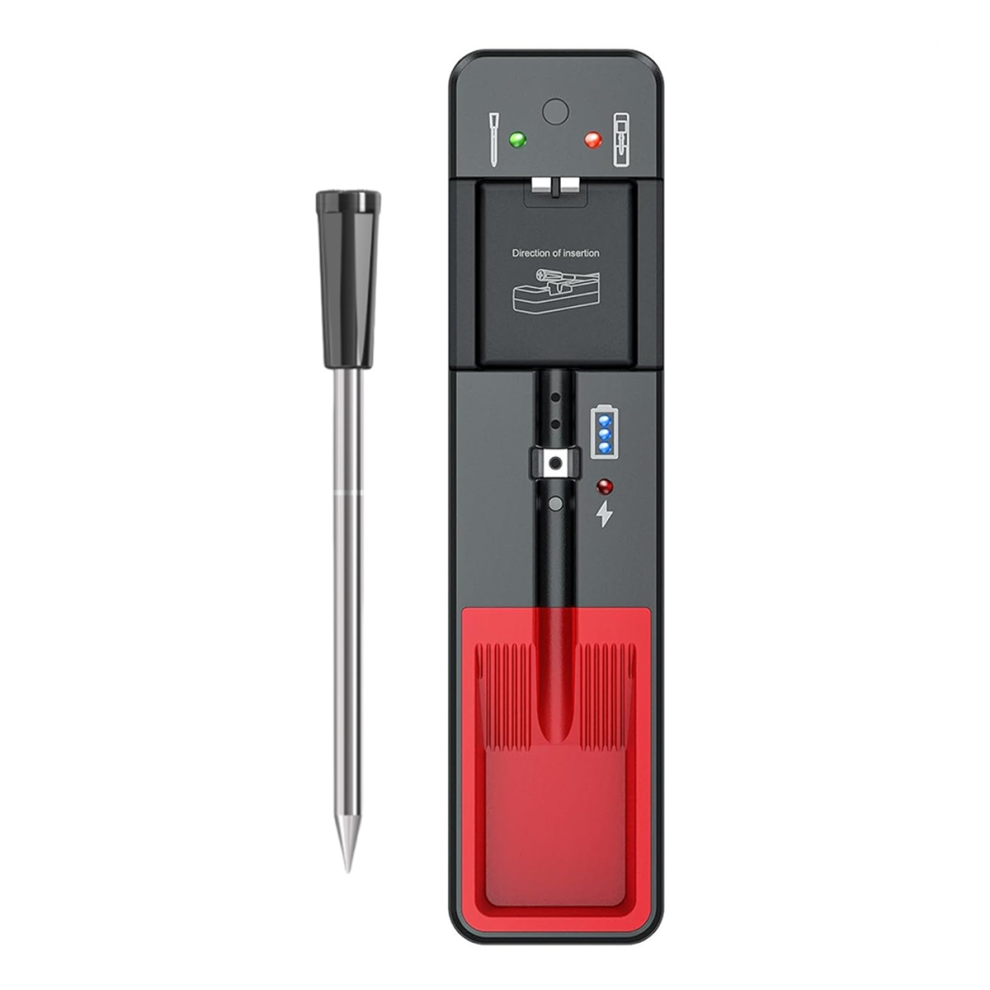 Wireless Meat Thermometer Digital Probe Bluetooth 360FT Support APP Remote Monitoring for Oven, Smoker