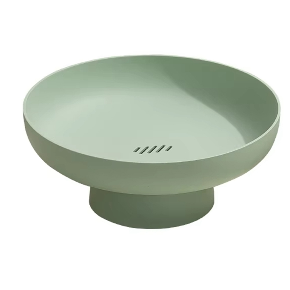 Fruit Storage Rack Removable Bottom Drainer Basket Candy Plate Home Organizer Kitchen Tool for Vegetable Food Tray C