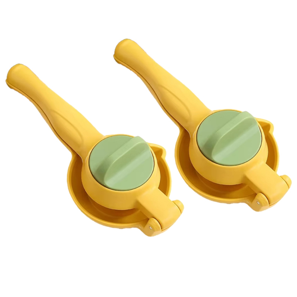 Portable Manual Juicer - Multi-Functional for Lemon, Orange, and Citrus, Household Juice , Kitchen Gadget Yellow