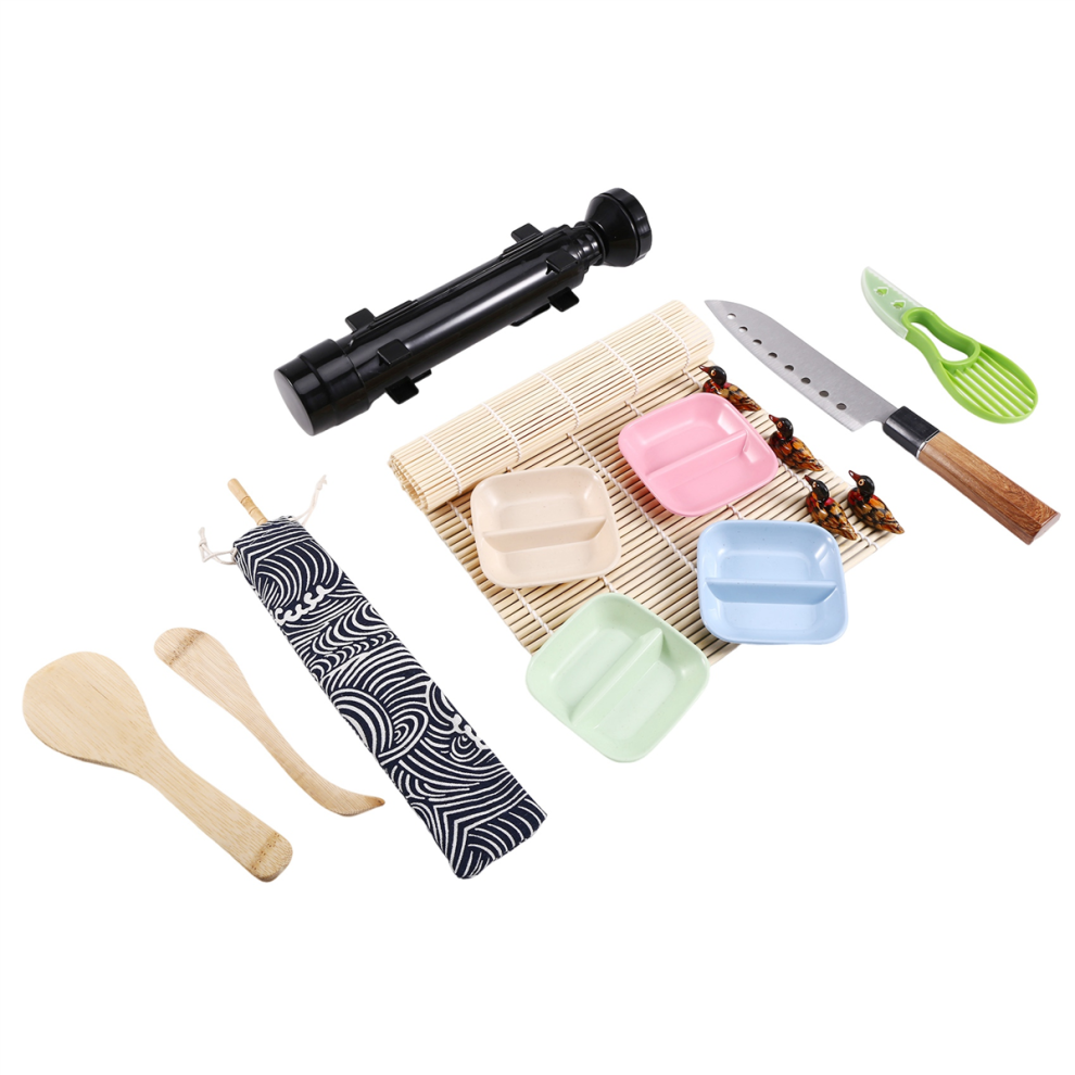 Sushi Making Kit Japanese Food Tools Mold Kitchen DIY Set B