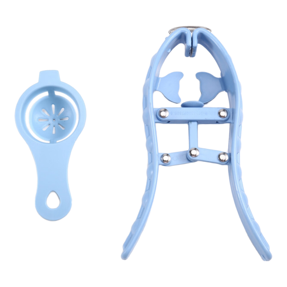 Egg Cracker Opener Automatic Simple Shell Cutter Separator Kitchen Gadgets B