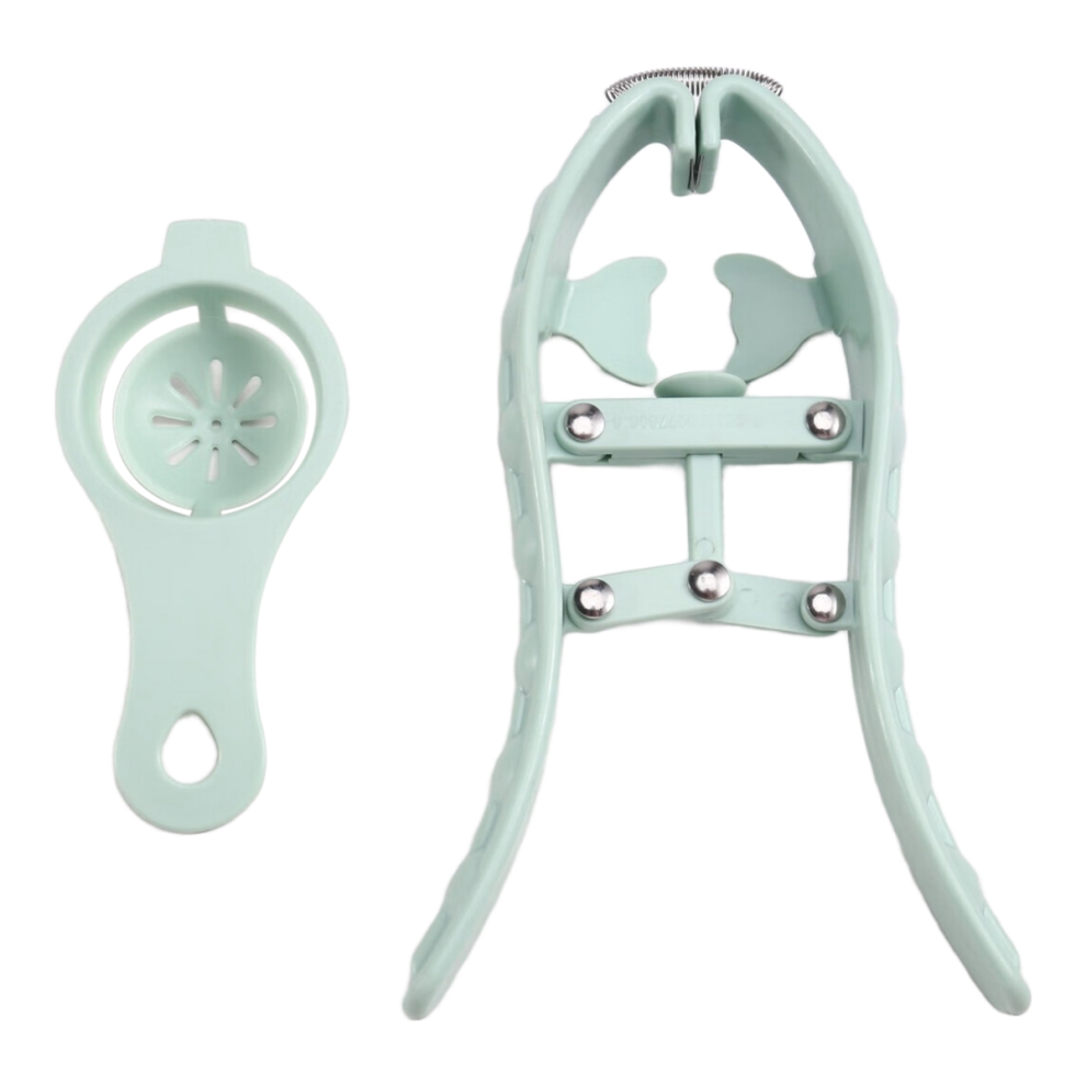 Egg Cracker Opener Automatic Simple Shell Cutter Separator Kitchen Gadgets C