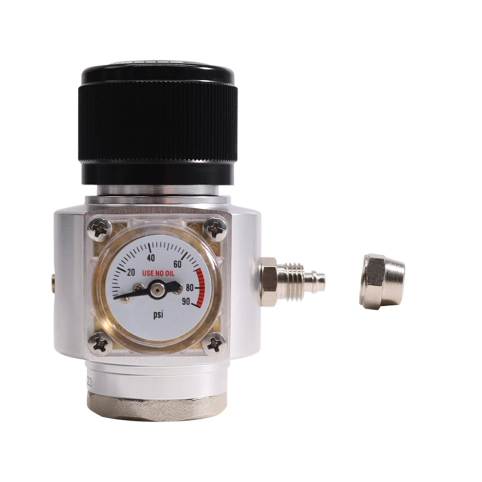 Mini Gas Regulator Soda Co2 Charger 0-90PSI for Maker Beer Bottle TR21-4 B