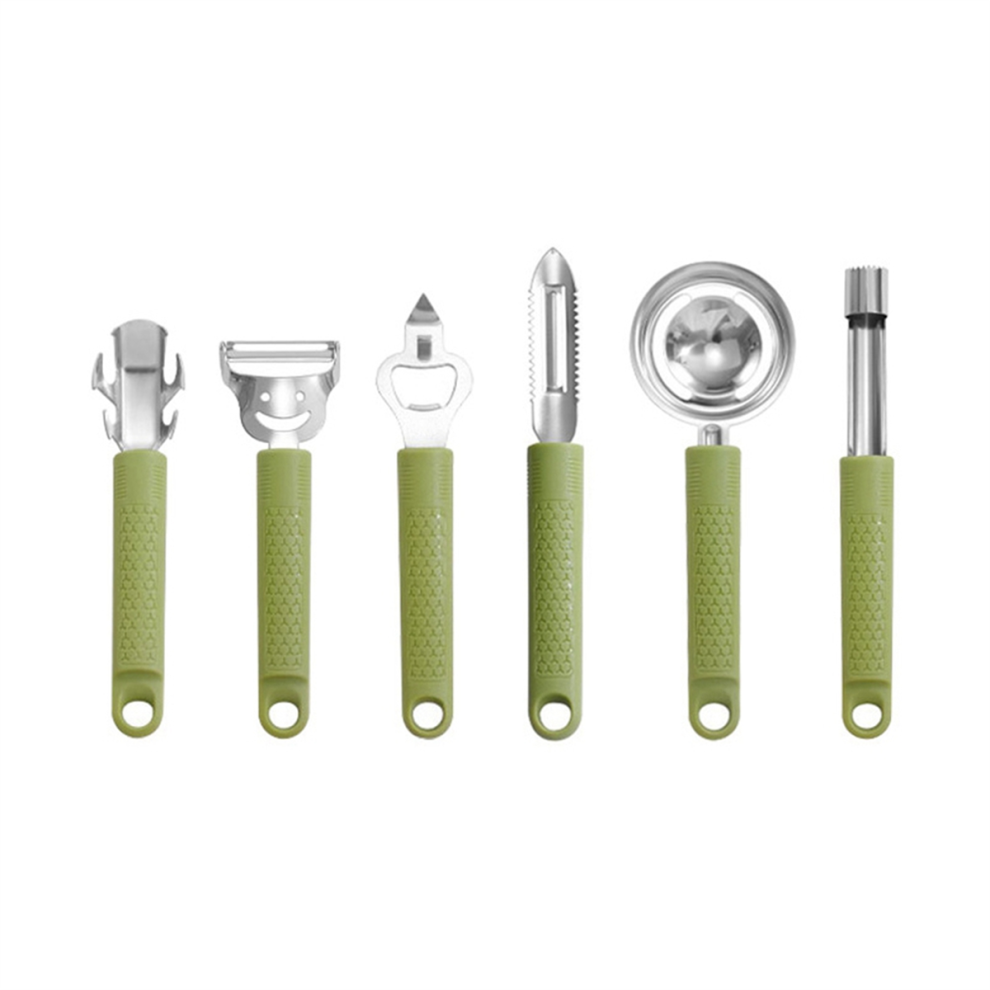 6-Piece Kitchen Tool Set for Baking, Peeling, and Bottle Opening - Essential Home Gadgets