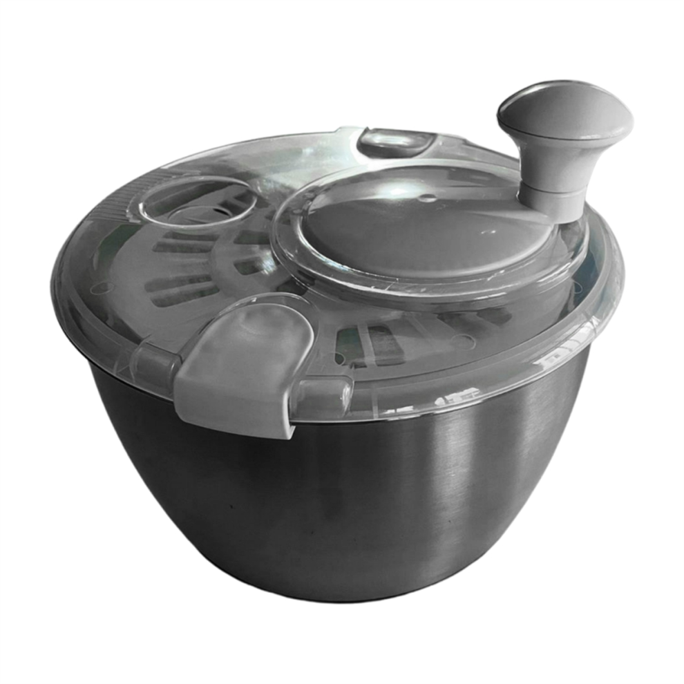 Salad Spinner Fruit Filter Home Kitchen Spinner, Lettuce Washer Milky Liner