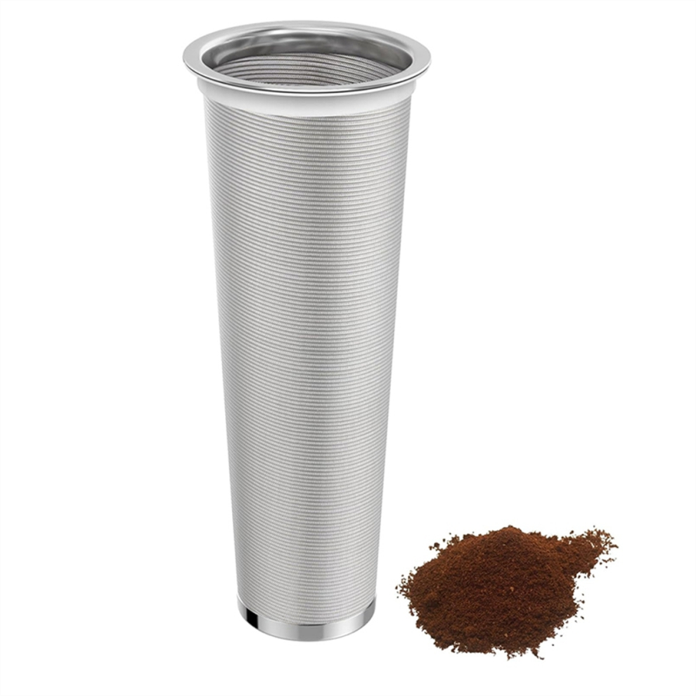 Cold Brew Coffee Filter for 32OZ Glass MasonJar Pitcher - Fine Mesh, 304 Stainless Steel with Sealing Ring
