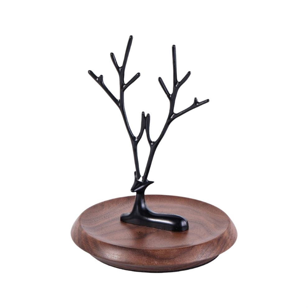 Jewelry Holder Stand Reindeer-Earring Hanging Organizer Tree Necklace Storage Rack B