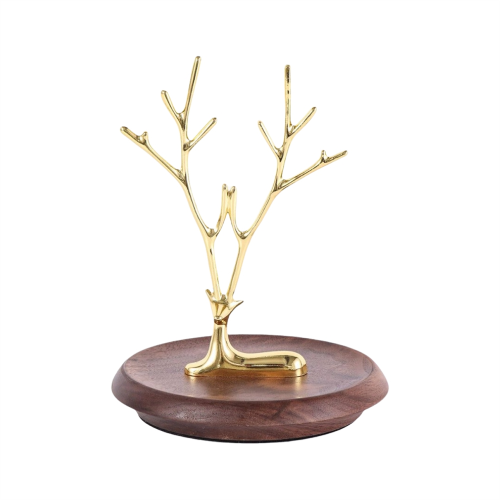 Jewelry Holder Stand Reindeer-Earring Hanging Organizer Tree Necklace Storage Rack A